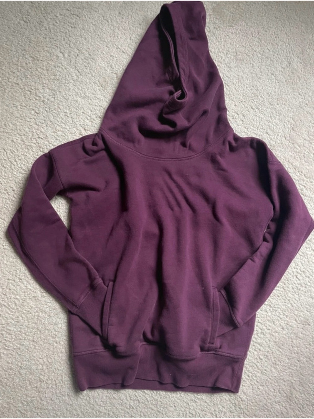 ZYIA Plum Hooded Sweatshirt